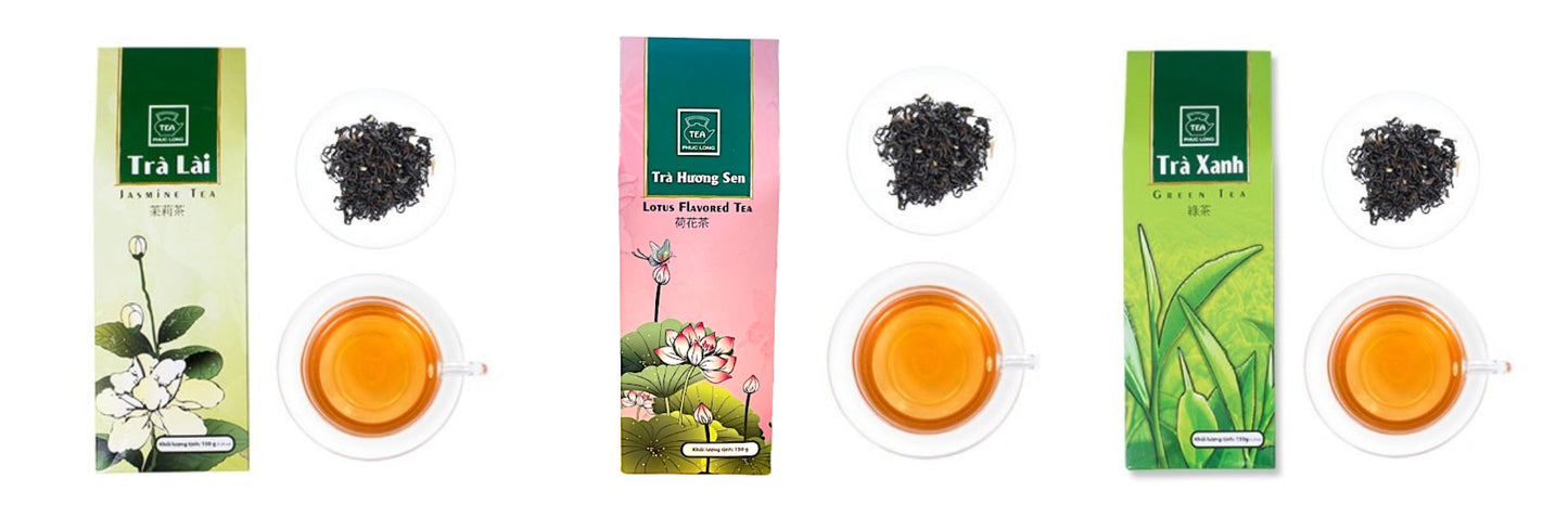 Vietnamese Phuc Long Tea - High Quality Vietnamese Product-Lotus Tea 150g