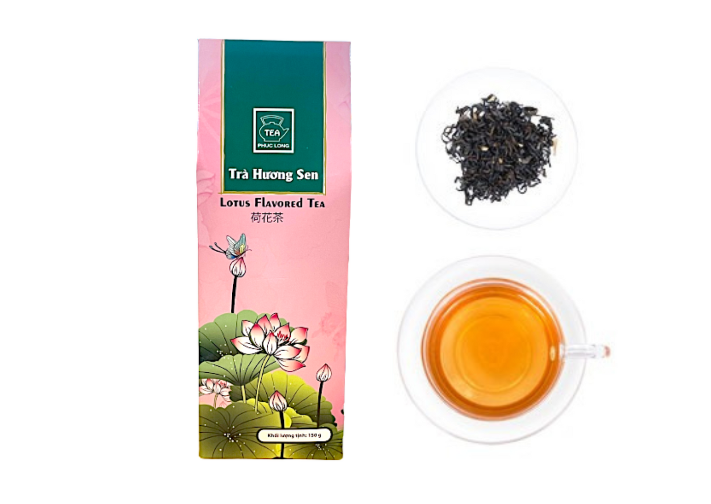 Vietnamese Phuc Long Tea - High Quality Vietnamese Product-Lotus Tea 150g