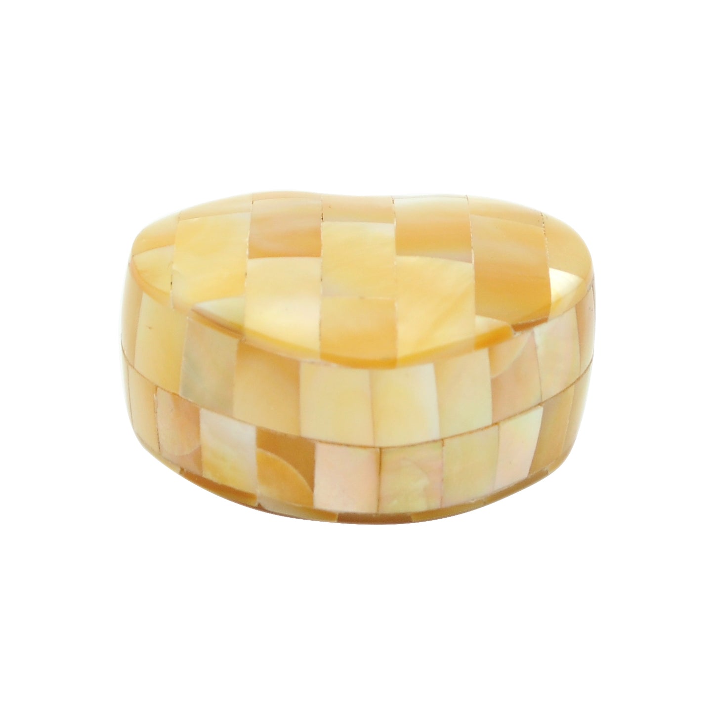 Myanmar Natural Mother of Pearl Jewelry Box Ring Bracelet Necklace Case