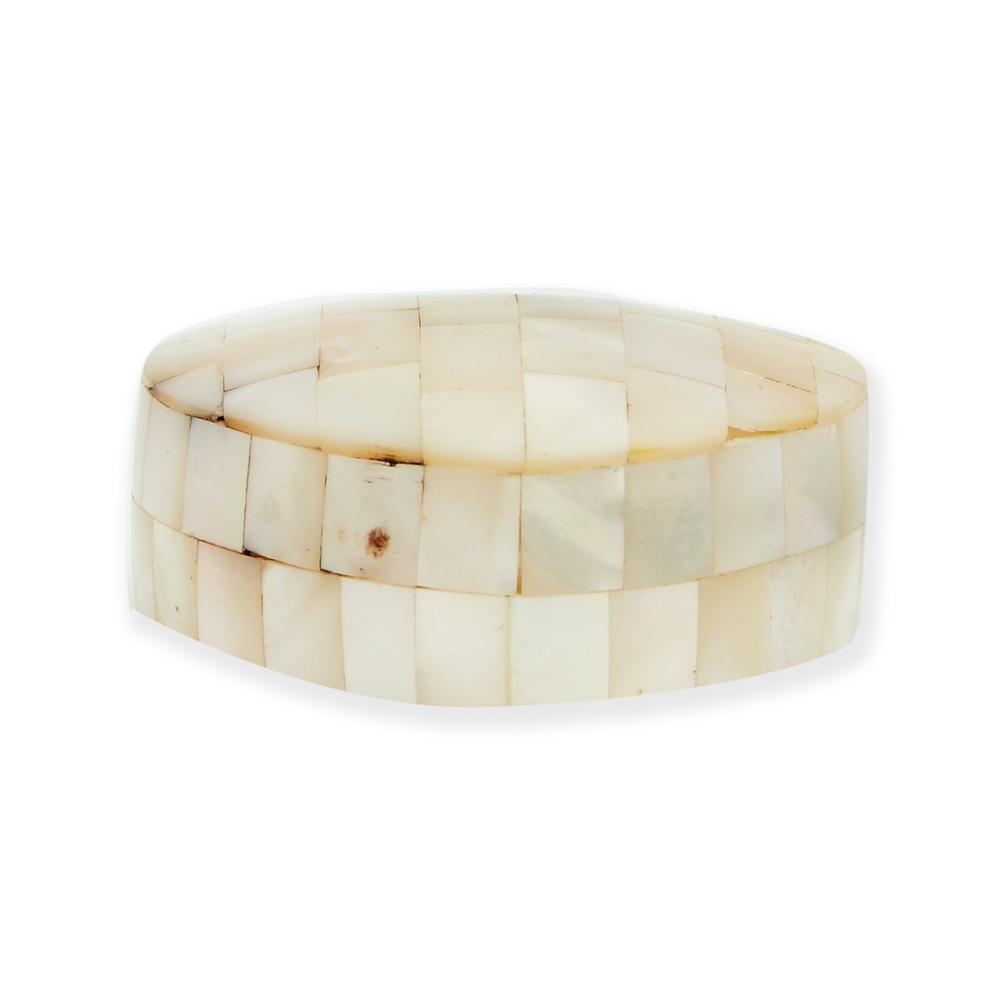 Myanmar Natural Mother of Pearl Jewelry Box Ring Bracelet Necklace Case