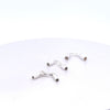Silver Barrel Beads Leather Cord End Caps For Jewelry Making With Hook Jewelry Making Connector