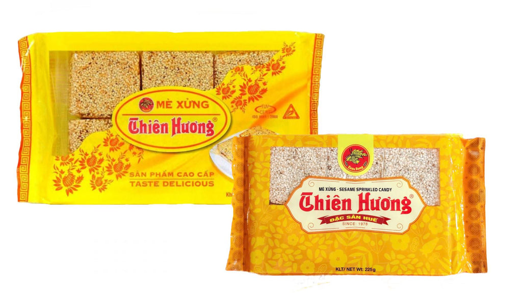 Thien Huong-  Sesame Candy/Crispy Sesame - Vietnamese Traditional Flavor 500g/225g/220g