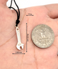 Adjustable Spanner 92.5 Sterling Silver Gold Brass Necklace Pendant Jewelry