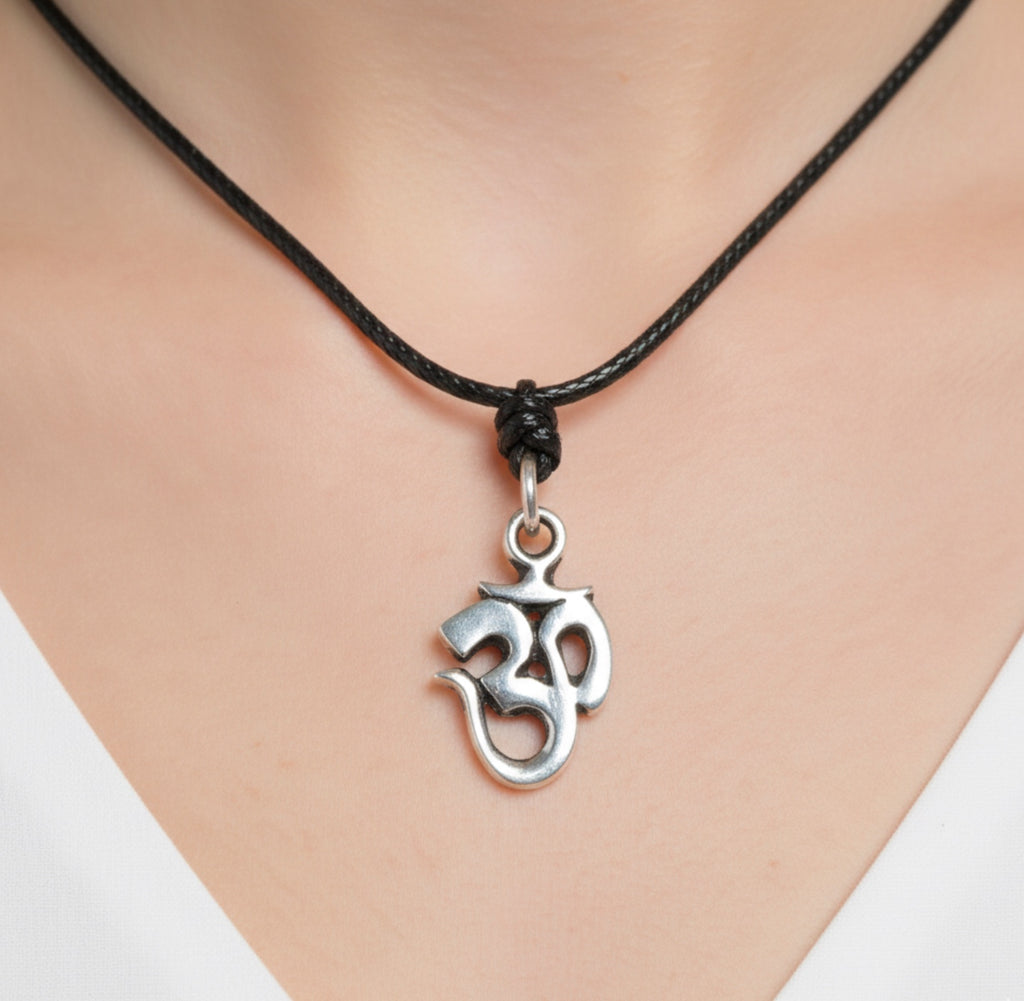 Trending Hindu Ohm Ohm 92.5 Sterling Silver Gold Brass Pewter Necklace Pendant Jewelry