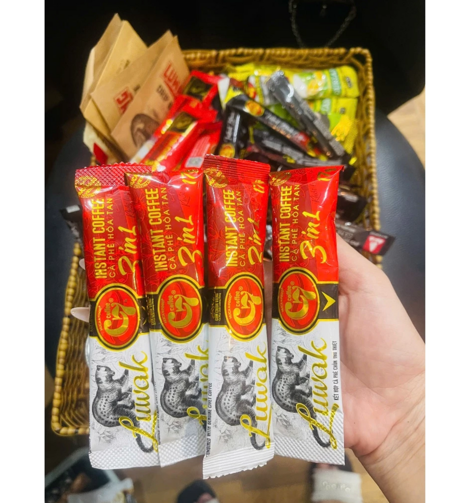 Vietnamese Instant Luwak 3in1 Special Coffee 306 Grams/510Grams  VietsWay USA Seller