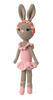 Ballerina Bunny Charlotte Handmade Amigurumi Stuffed Toy Knit Crochet Doll VAC