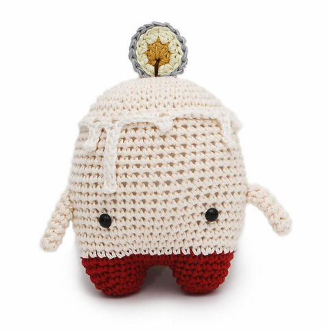 Cute Giraffe Handmade Amigurumi Stuffed Toy Knit Crochet Doll VAC