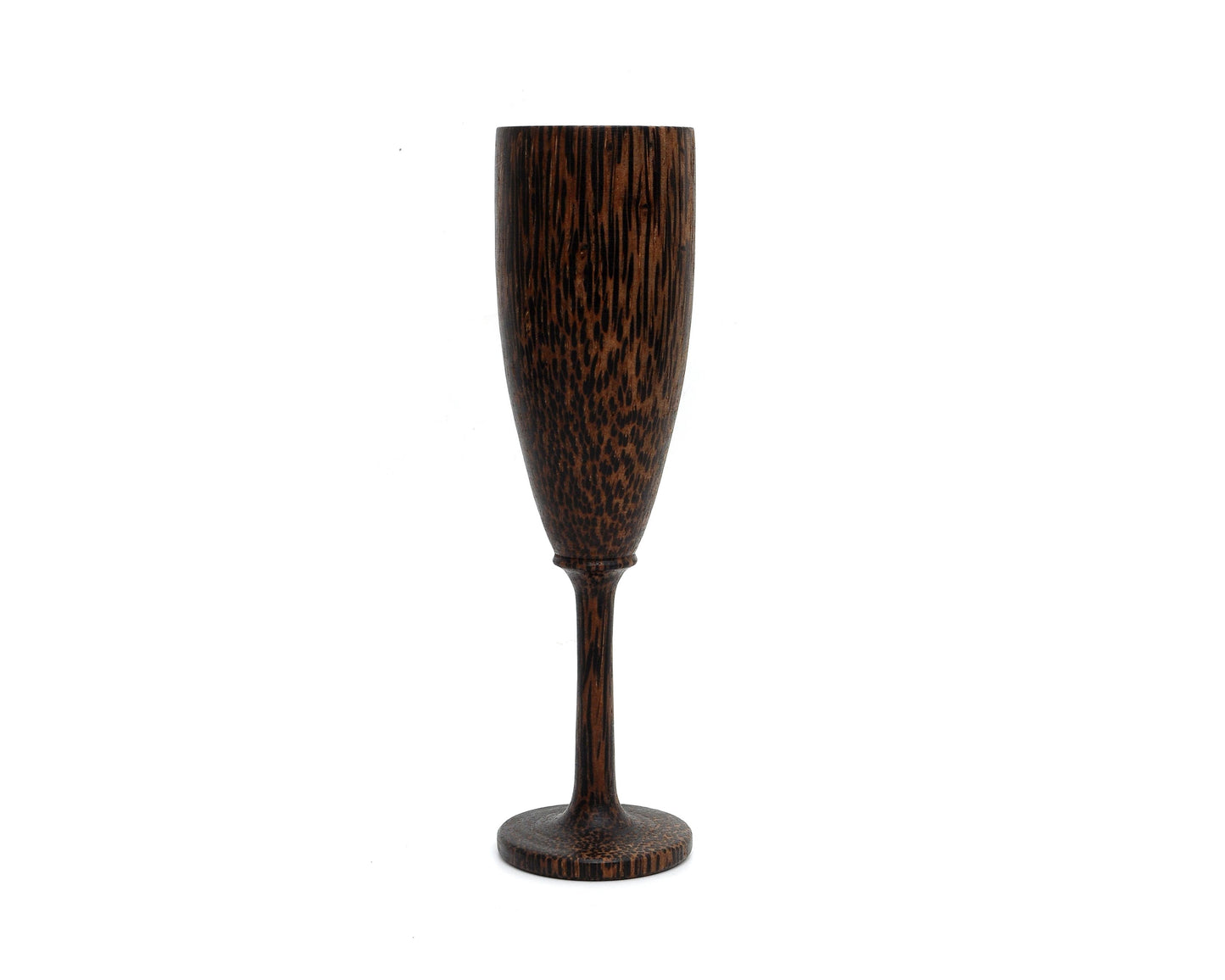 Handcrafted Natural Palm Wood Goblet Wine Glass Wine Goblet