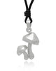 Cute Mushroom 92.5 Sterling Silver Brass Charm Necklace Pendant Jewelry