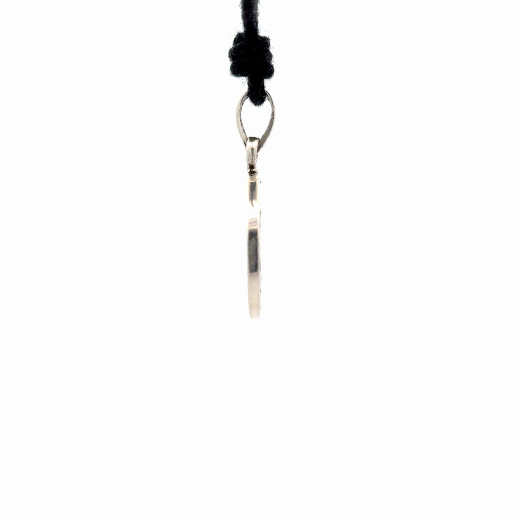 Unique Hindu Symbol Sterling Silver Pewter Brass Charm Necklace Pendant Jewelry