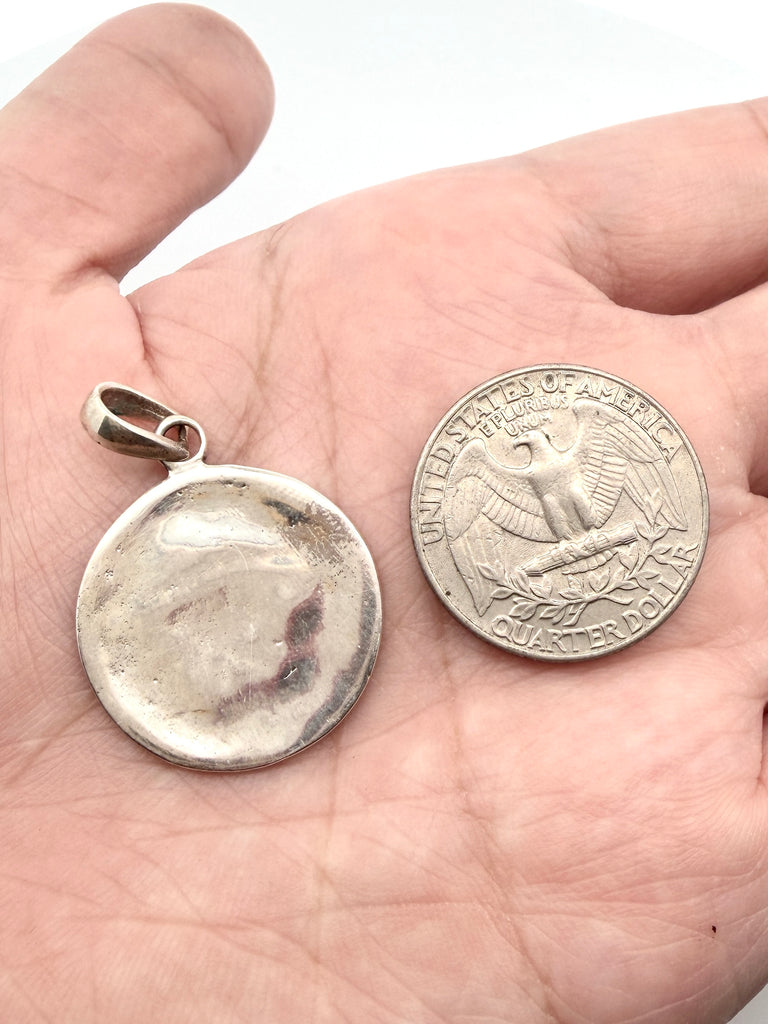 Egyptian Eye of Ra Horus Silver Pewter Gold Brass Charm Necklace Pendant Jewelry