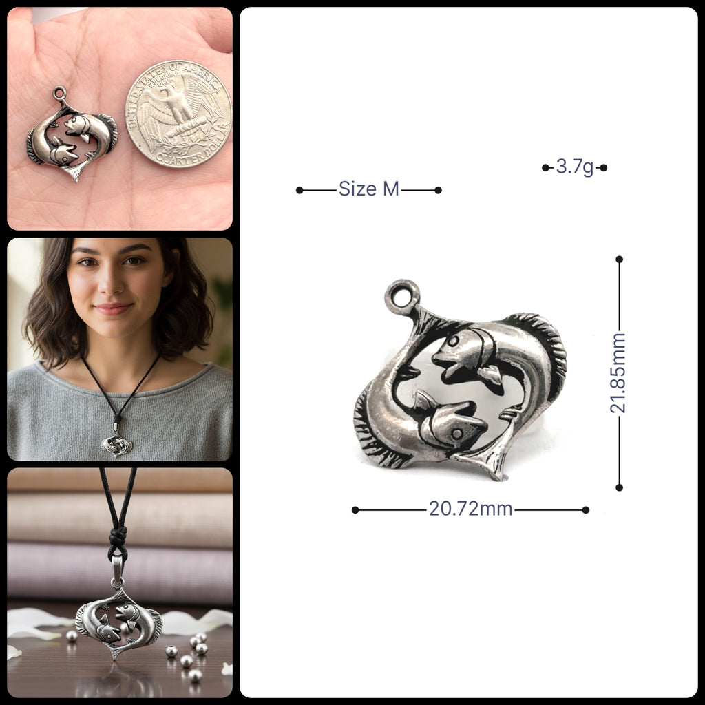 New Astrology Horoscope Sterling-silver Gold Brass Necklace Pendant Jewelry