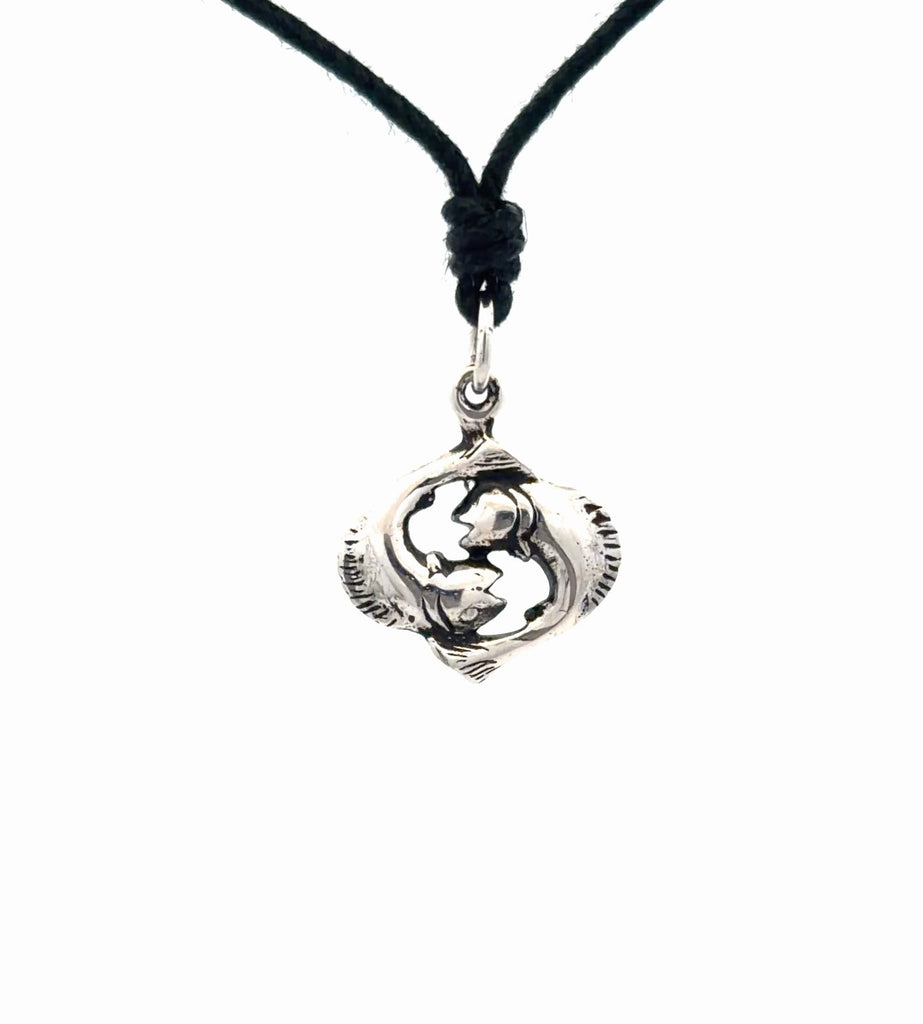 Astrology Gold Brass Sterling Silver Charm Necklace Pendant Horoscope Zodiac