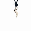 New Cowboy Boot Shoe Charm Sterling-Silver Charm Necklace Pendant Jewelry