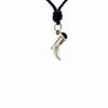 New Cowboy Boot Shoe Charm Sterling-Silver Charm Necklace Pendant Jewelry