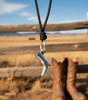 New Cowboy Boot Shoe Charm Sterling-Silver Charm Necklace Pendant Jewelry