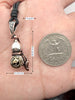 Japanese Dragon Calabash Yin Yang Silver Pendan Necklace Pendant Jewelry