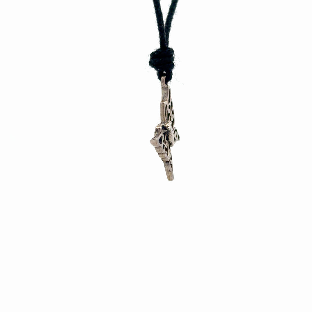 New Butterfly Insect Sterling-silver Pewter Brass Charm Necklace Pendant Jewelry