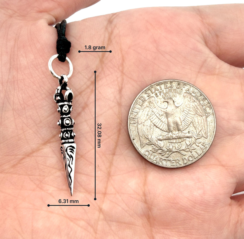 New Tibet Amulet 92.5 Sterling Silver Gold Brass  Necklace Pendant Jewelry