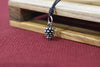 Pinecone Winter Flower 92.5Sterling Silver Brass Necklace Pendant Jewelry