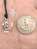 Handmade Om Ohm 92.5 Sterling Silver Pewter Brass Charm Necklace Pendant Jewelry (Copy)