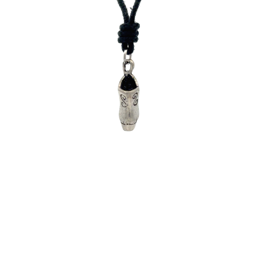 Fashion Cowboy Boots Sterling Silver Pewter Brass Charm Necklace Pendant Jewelry