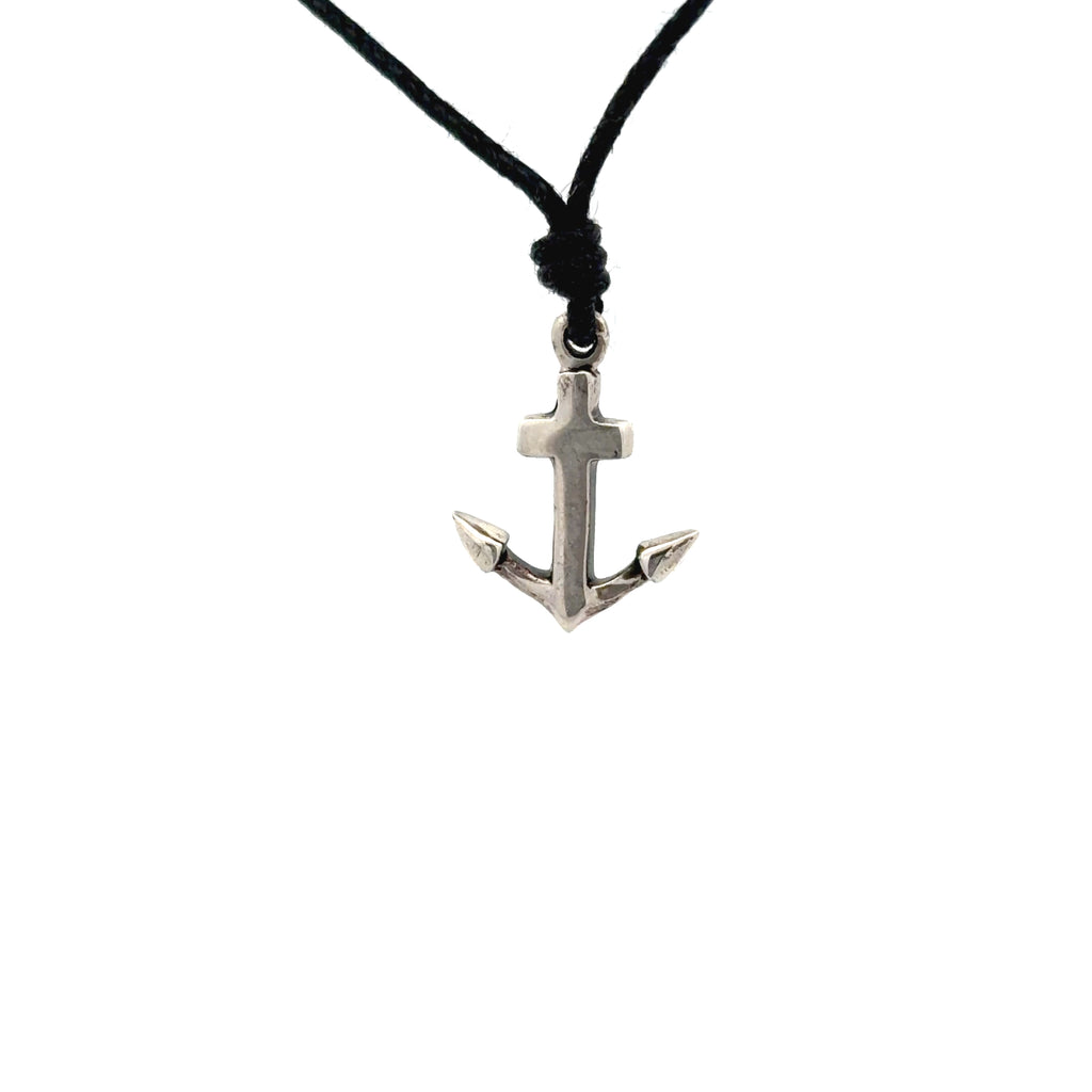 Flawless Anchor Ship Boat Pewter Brass Sterling Silver Necklace Pendant Jewelry