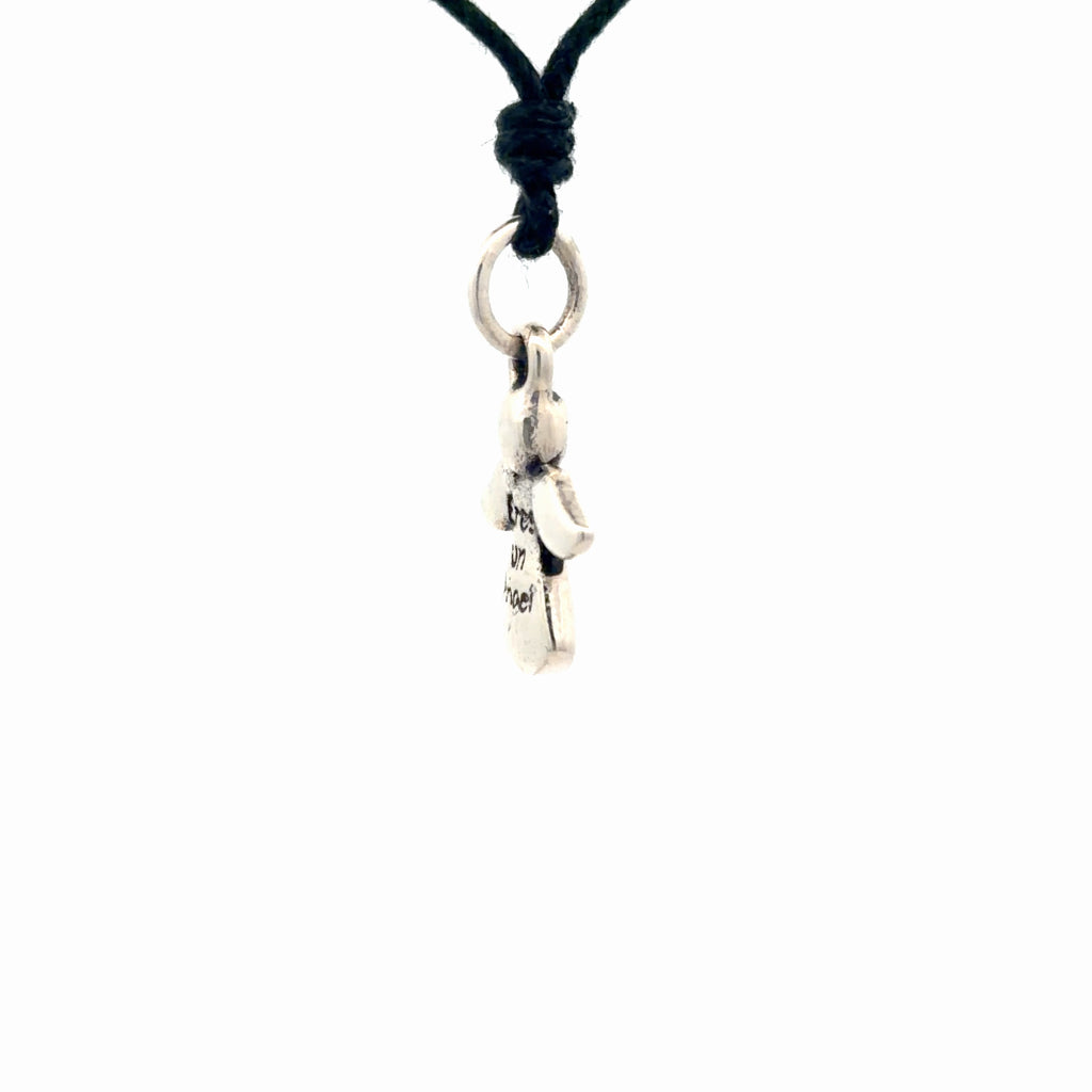Lovely Angel Sterling Silver Pewter Gold Brass Charm Necklace Pendant Jewelry