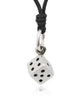 Dice Gambler 92.5 Sterling Silver Pewter Gold Brass Charm Necklace Pendant Jewelry (Copy) (Copy)