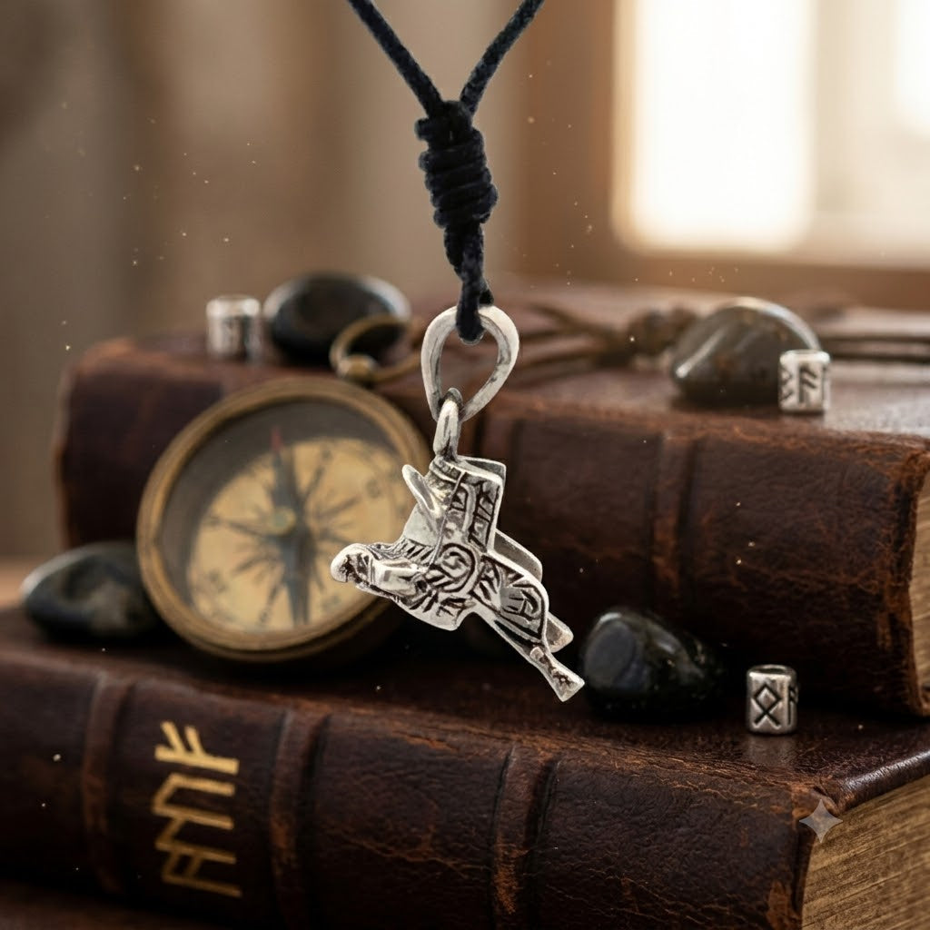 Saddle Horseback Ridding 92.5 Sterling Silver Necklace Pendant Jewelry