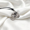 Elephant Ganesh 92.5 Sterling Silver  Necklace Pendant Jewelry.