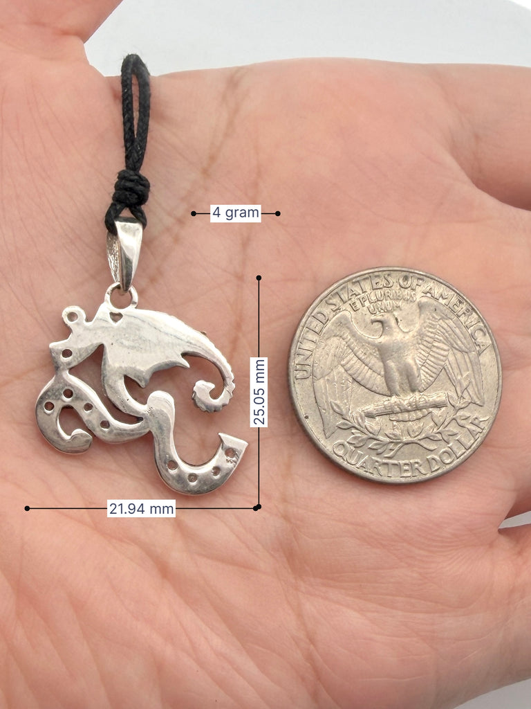 Hindu Ohm Aum Om Handcrafted Silver Pewter Brass Charm Necklace Pendant Jewelry