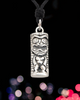Hawaiian God 92.5 Sterling Silver Gold Brass Necklace Pendant Jewelry