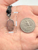 Hamsa Hand multi color 92.5 Sterling Silver Pewter Necklace Pendant Jewelry.