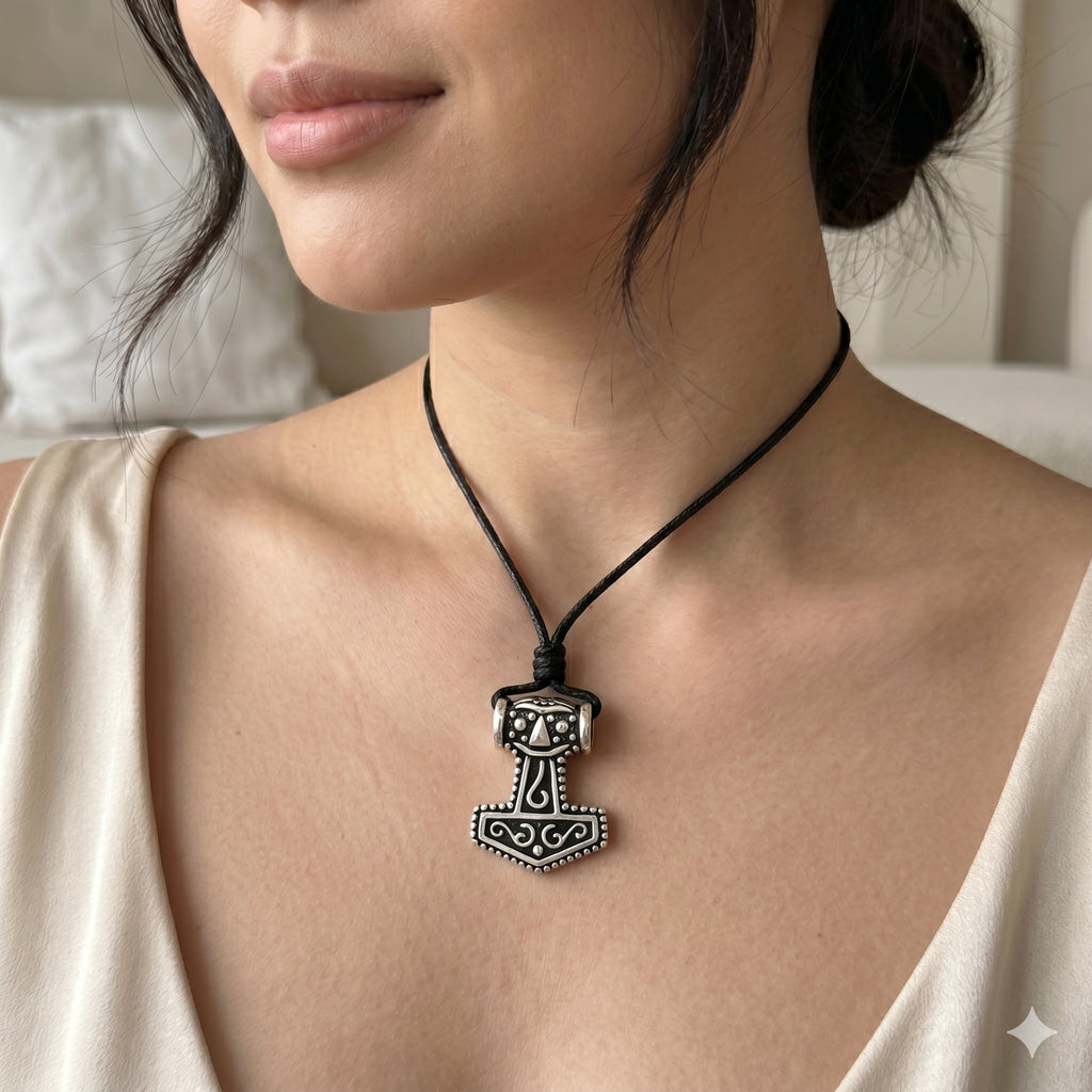 God's HammeBrass Necklace Pendant Jewelryr Sterling Silver Gold