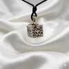 Live Love Laugh Affirmation Box 92.5 Sterling Silver Necklace Pendant Jewelry .