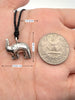 Elephant 92.5 Sterling Silver Charm Necklace Pendant Jewelry