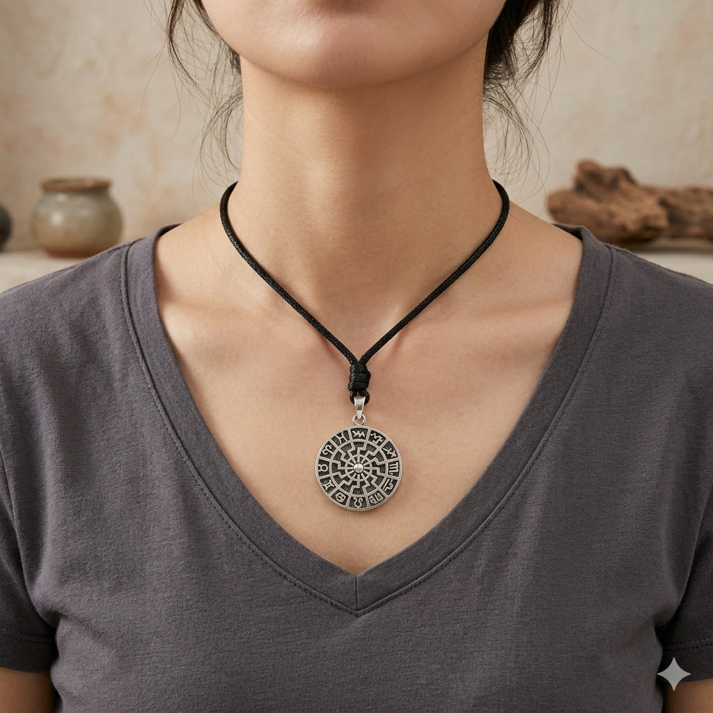 Handmade Astrology Sterling Silver Pewter Gold Brass  Necklace Pendant Jewelry