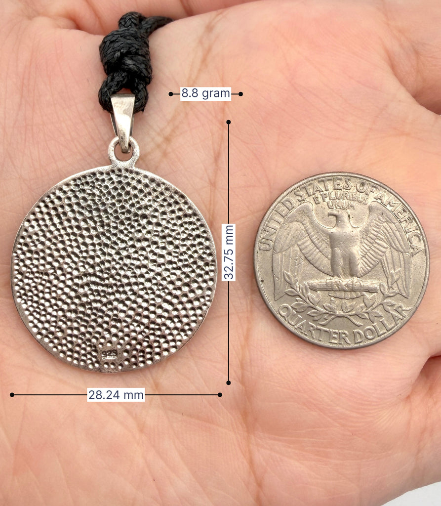 Handmade Astrology Sterling Silver Pewter Gold Brass  Necklace Pendant Jewelry