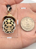 Clown Mime Circus Art 92.5 Sterling Silver Charm Necklace Pendent Jewelry