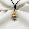 Clown Mime Circus Art 92.5 Sterling Silver Charm Necklace Pendent Jewelry
