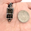 Handcrafted Lockets Ornate Heart Oval, triangle Design, Openable Keepsake 92.5 Sterling Silver Necklace Pendant Jewelry