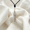 Little Fish 92.5 Sterling Silver  Charm Necklace Pendant Jewelry