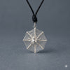 Filigree Spider In Web 92.5 Sterling Silver Charm Pendant Jewelry