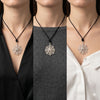 Filigree Spider In Web 92.5 Sterling Silver Charm Pendant Jewelry