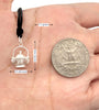 Vintage Handcrafted Basket 92.5 Sterling Silver Charm Pendant Jewelry