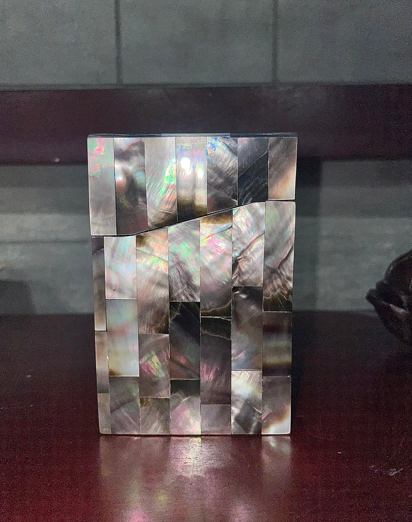 Mini Tobacco Box - Cigarette Case - Cigarette Holder Mother Of Pearl Retro Holder Vintage Style