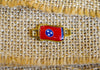50 States In United State Flag Shoe Lace Keeper Union Worker Charm Work Boots