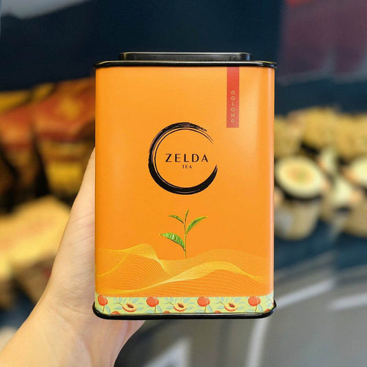 Zelda Tea - Peach Flavor Oolong Tea Box 30 grams - Vietnamese Special Tea