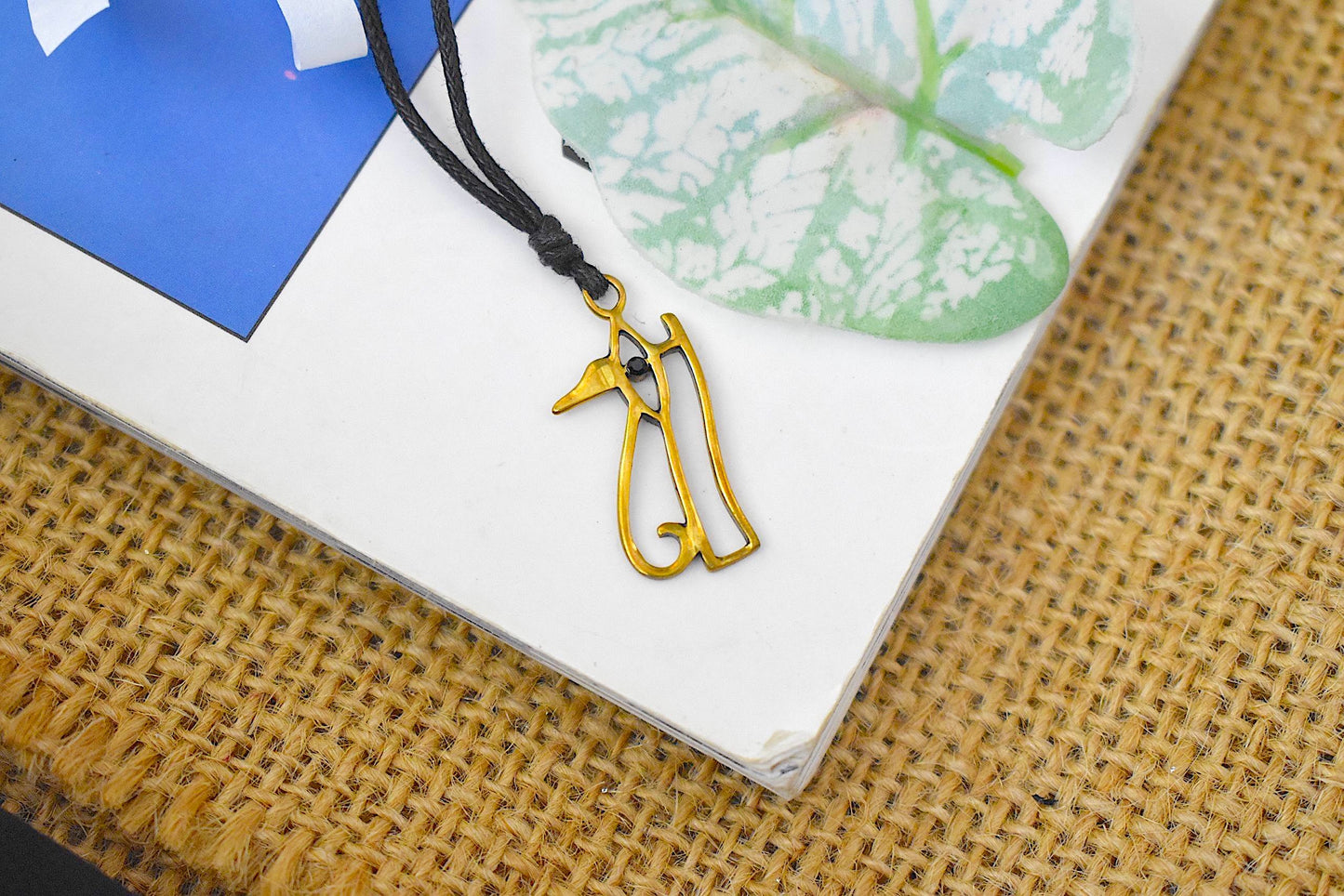 Eye of Ra Horus Egyptian Gold Brass Charm Necklace Pendant Jewelry